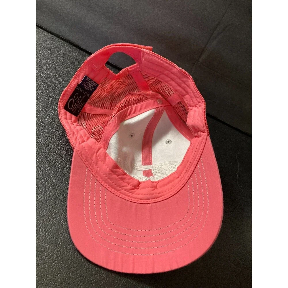 Women's Ford Camo Pink Glitter Mesh Hat Cap OSFM Infinity Apparel